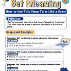 flat bet meaning